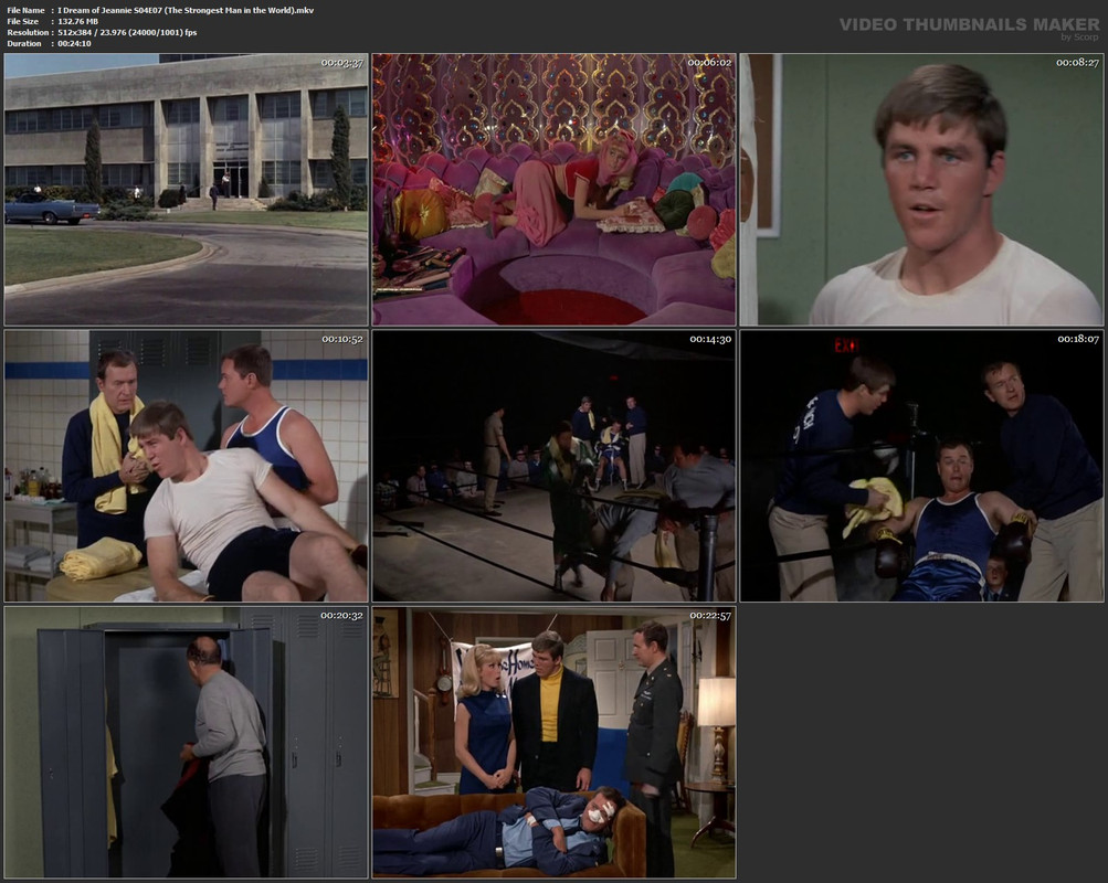 I Dream of Jeannie S04E07 (The Strongest Man in the World).mkv