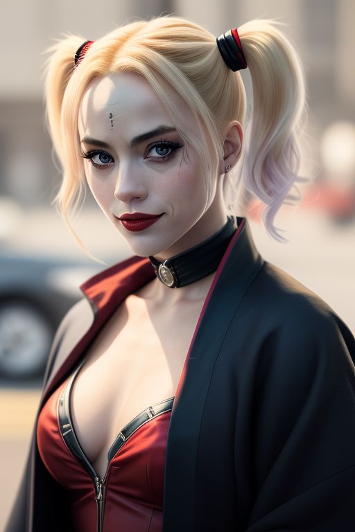 Harley-Quinn-wearing-a-kimono-35