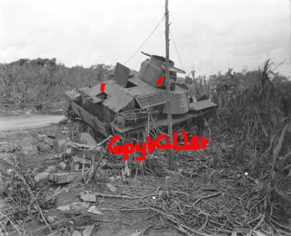 Japanese Type 95 Ha-Go Tank on Tinian (2)