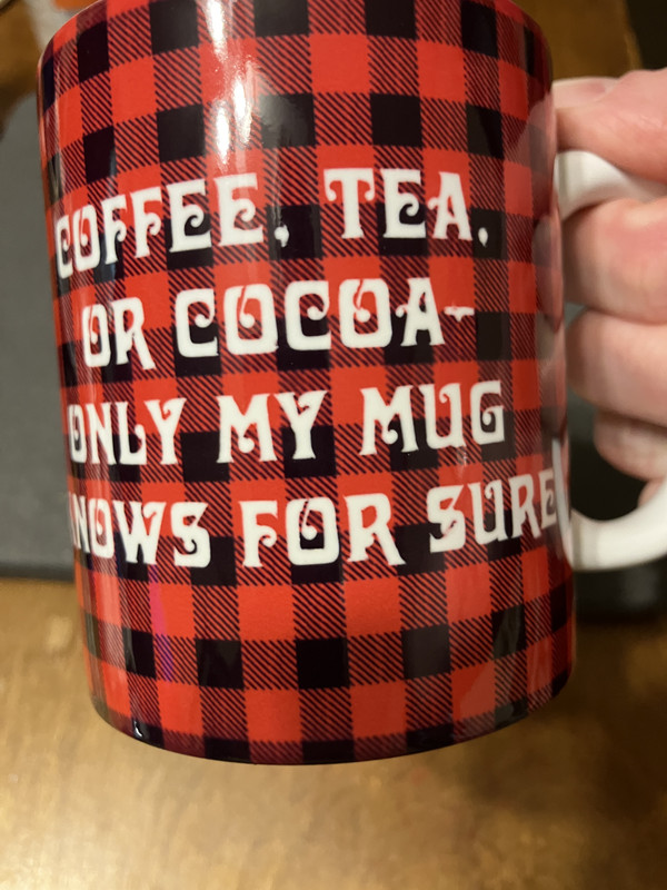 handcrafted mystery drink coffee mug