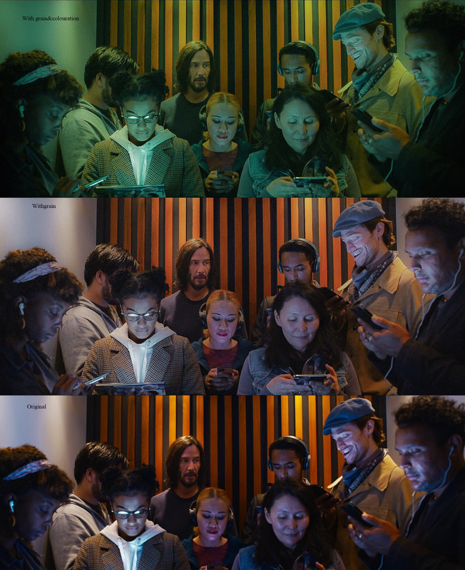 Withgrainandmatrixgreencolourcomparision