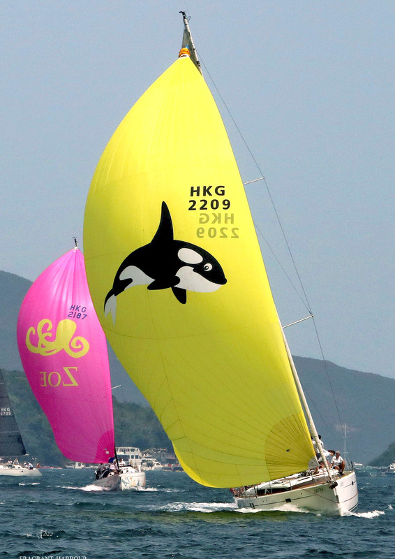 Orca and Zoe run to the finish (Monsoon Spring Series 2024, Race 6)