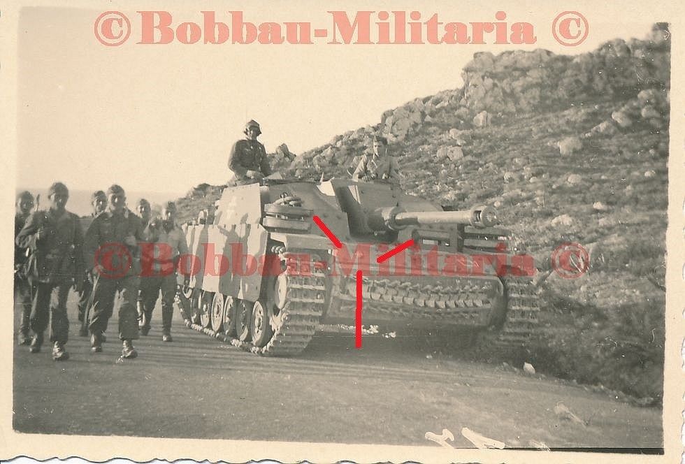 Griechenland Rhodos Sturmgeschütz Batterie Sonderverband 287- ST