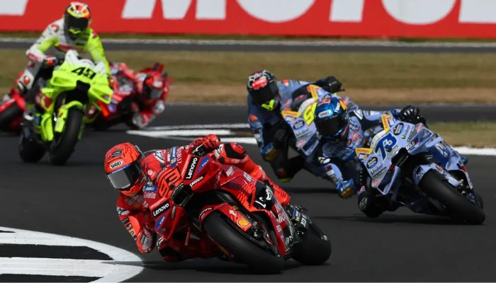 Moto GP sprint race results