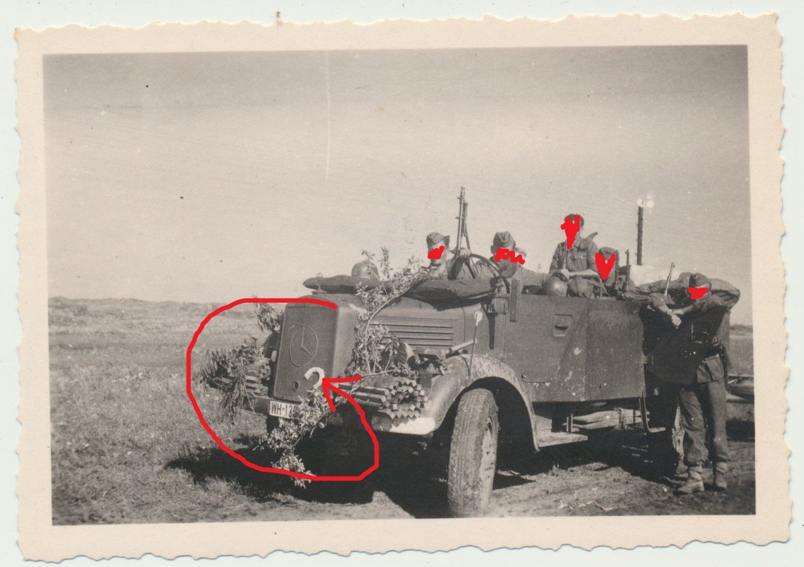 schwerer Einheits PKW Kübelwagen Jeep Mercedes W