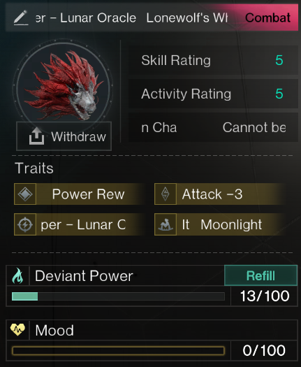 Lonewolf's Whisper 5-5 - Lunar Oracle 4 Gold Traits:Power Rewind 2/Moonlight Assault/Attack-3