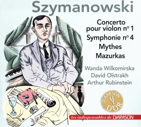 VA   Karol Szymanowski: Concerto pour violon n1   Symphonie n4   Mythes   Mazurkas (2021)