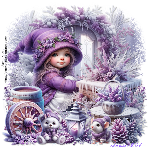 Purple-winter-Annie