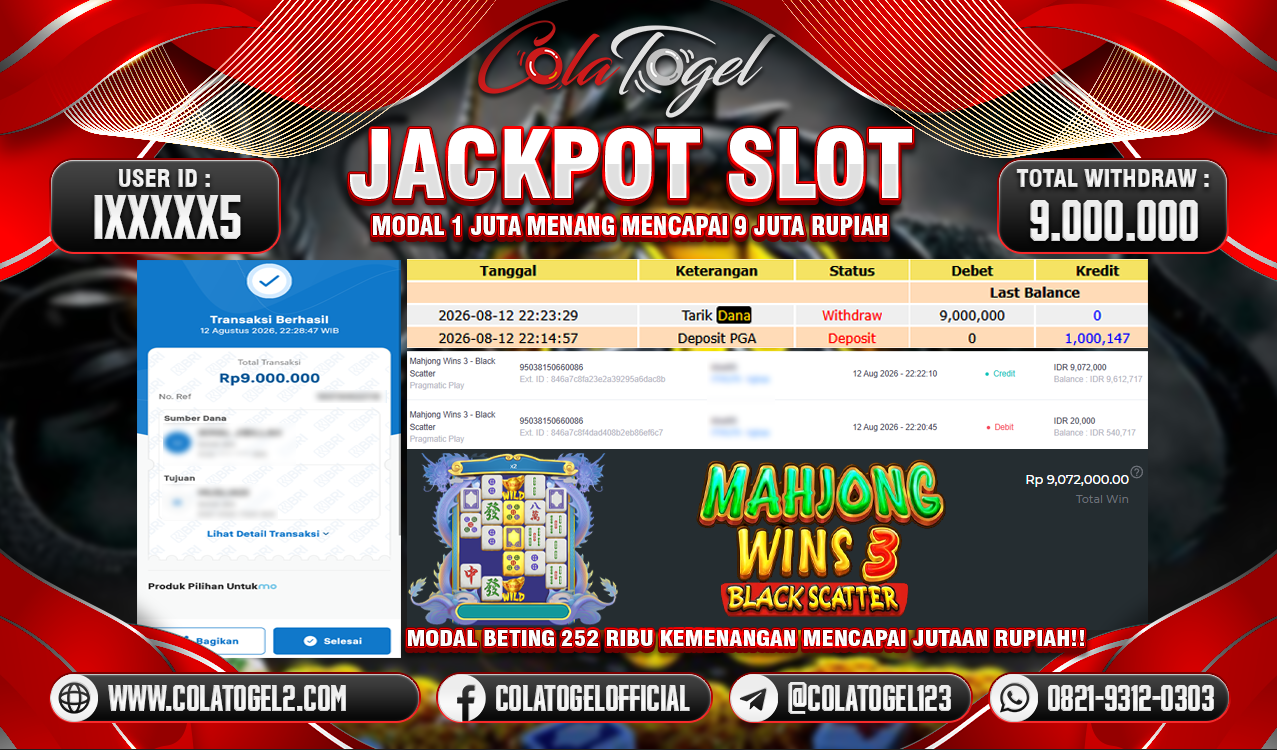 JACKPOT SLOT GACOR!!