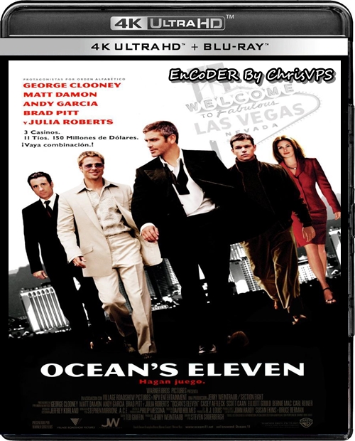 Ocean’s Eleven: Ryzykowna gra / Ocean's Eleven (2001) MULTI.HDR.DoVi.Hybrid.2160p.WEB.DL.DDP-ChrisVPS / LEKTOR i NAPISY