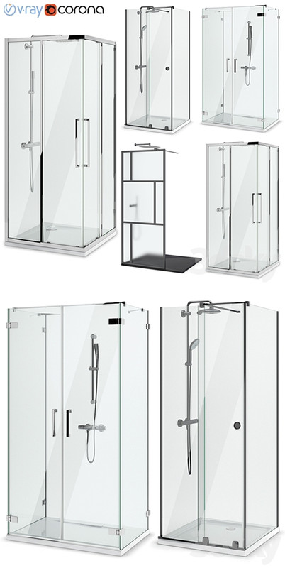 Showers Radaway, West One Bathrooms and Ideal set 125