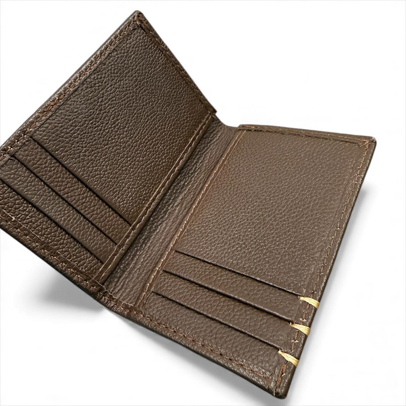 Leather Wallet Open View