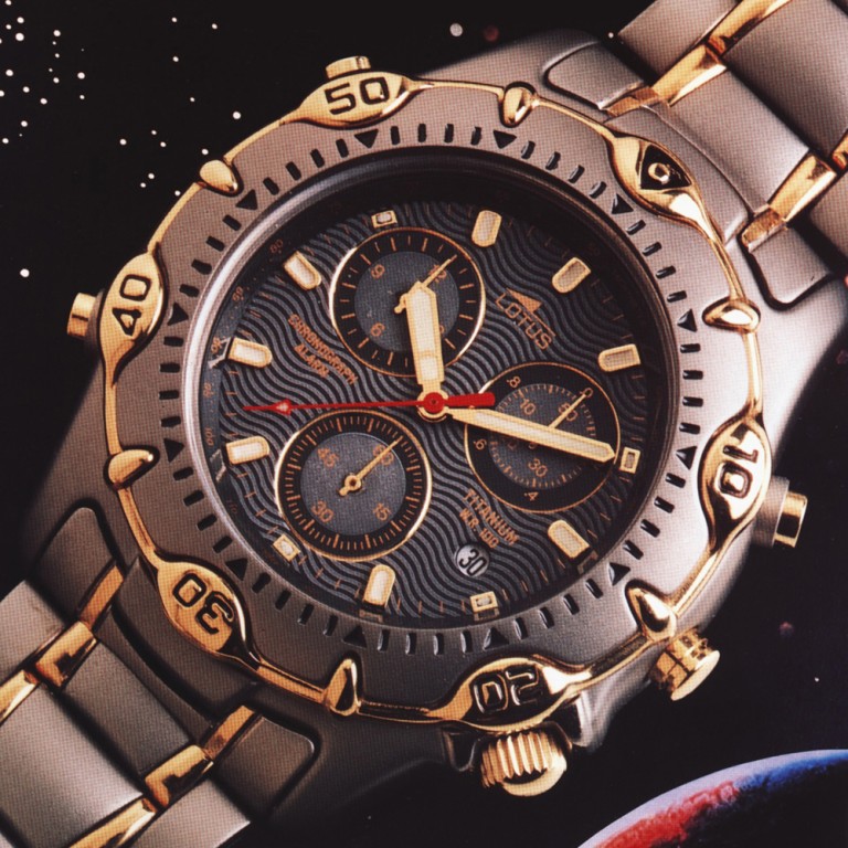 Lotus All Titanium 9665 gris gran clasico entre los cronos de cuarzo analogicos de los 90. Relojes Especiales EL foro de relojes