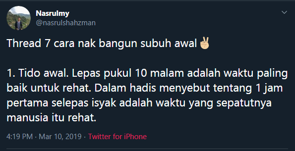 Strategi Untuk Bangun Solat Subuh Awal Insyaallah Berkesan Dan