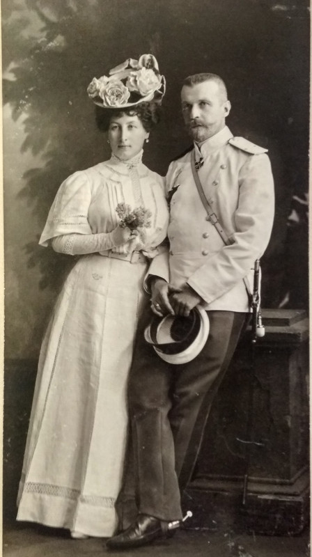 Тюлин с женой 1904