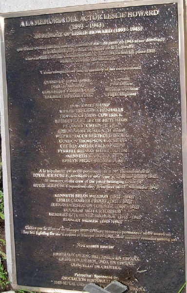 Placa conmemorativa en A Capelada, Cedeira, A Coruña Placa conmemorativa en A Capelada, Cedeira, A Coruña