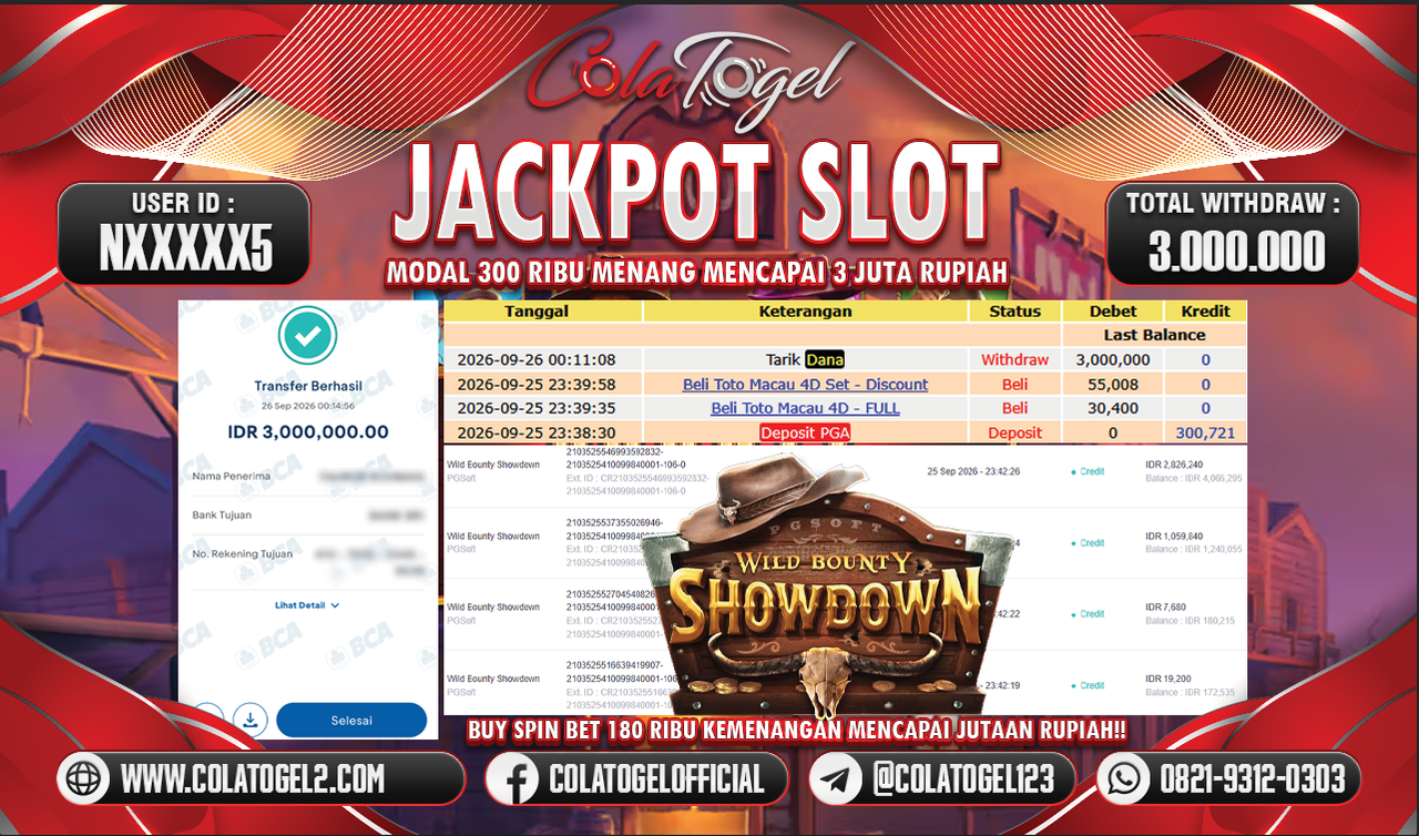 JACKPOT SLOT GACORR !!!