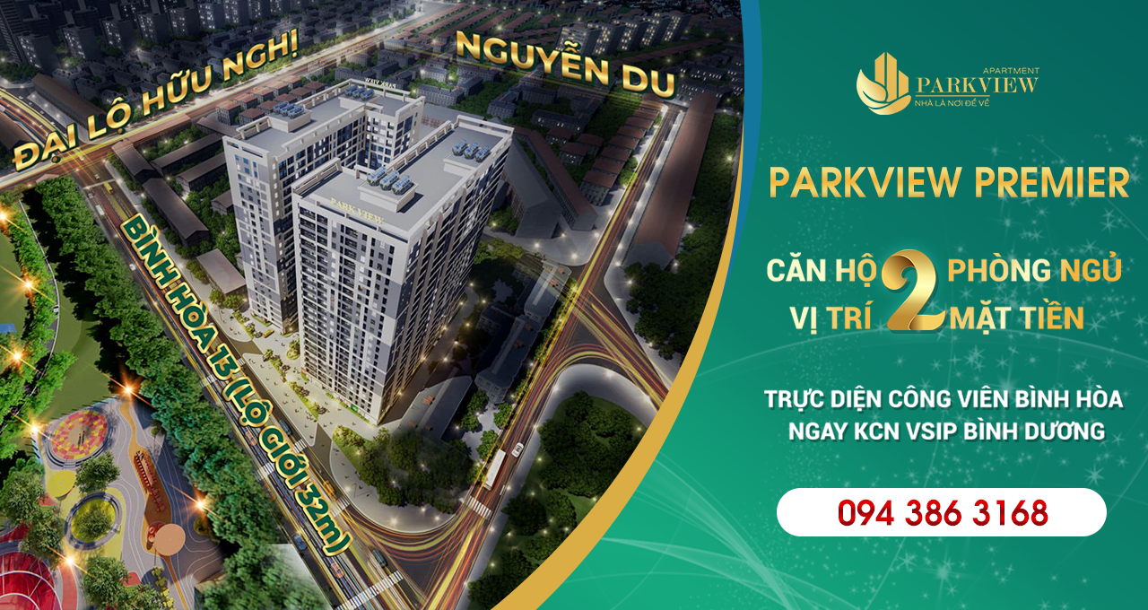 Căn hộ Park View Apartment Bình Dương