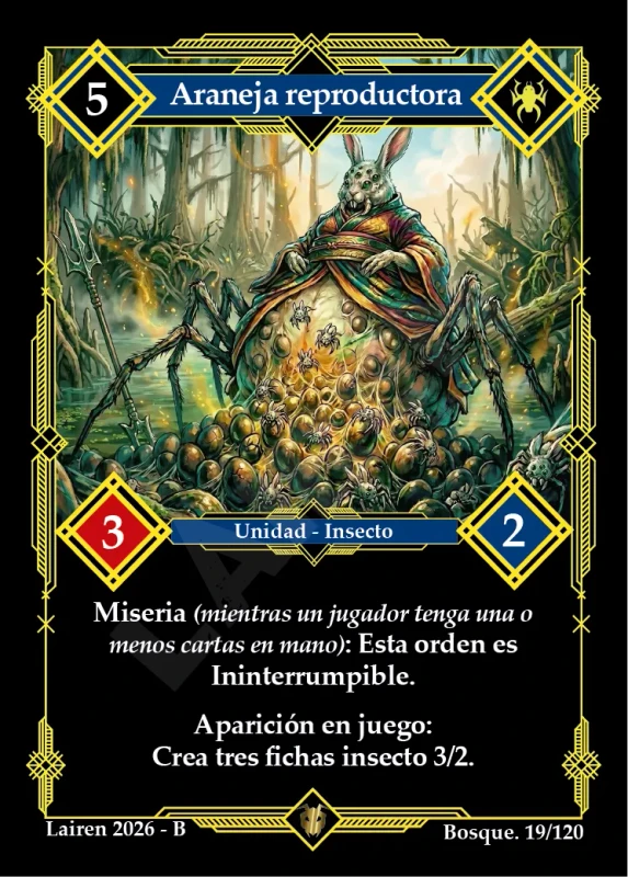 ARANEJA REPRODUCTORA