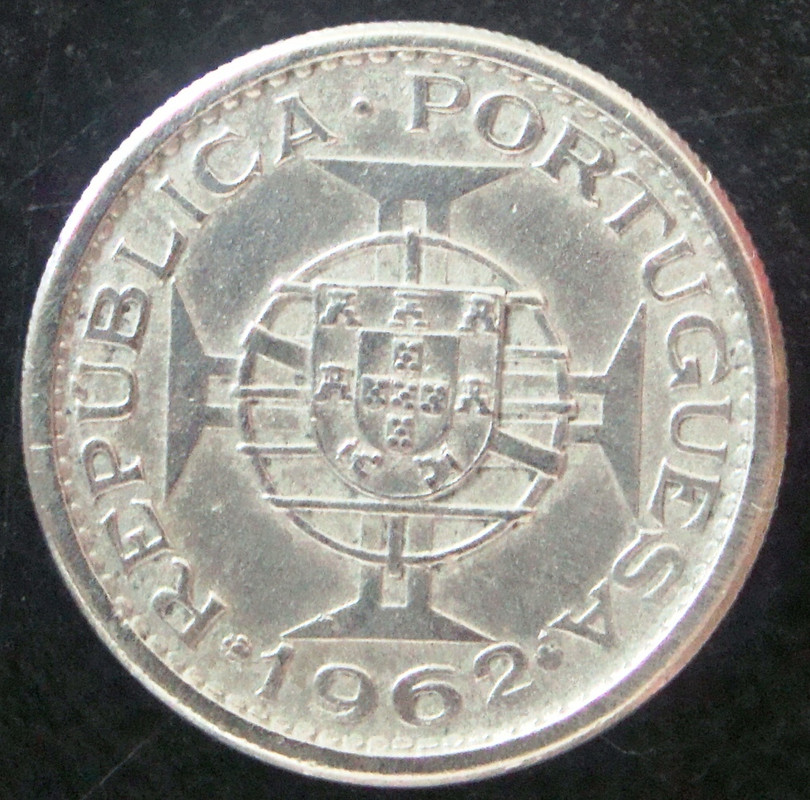 2,5 Escudos. Santo Tomé y Príncipe (1962) STP-2-5-Escudos-1962-anv