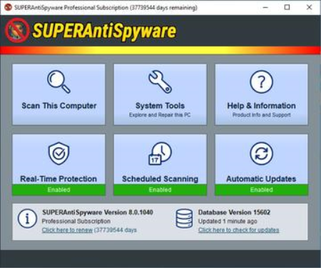 SUPERAntiSpyware Professional X 10.0.1228 (x64) Multilingual