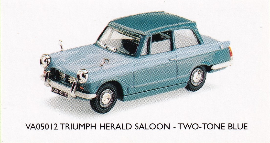 2000 VA05 Triumph Herald Saloon Front