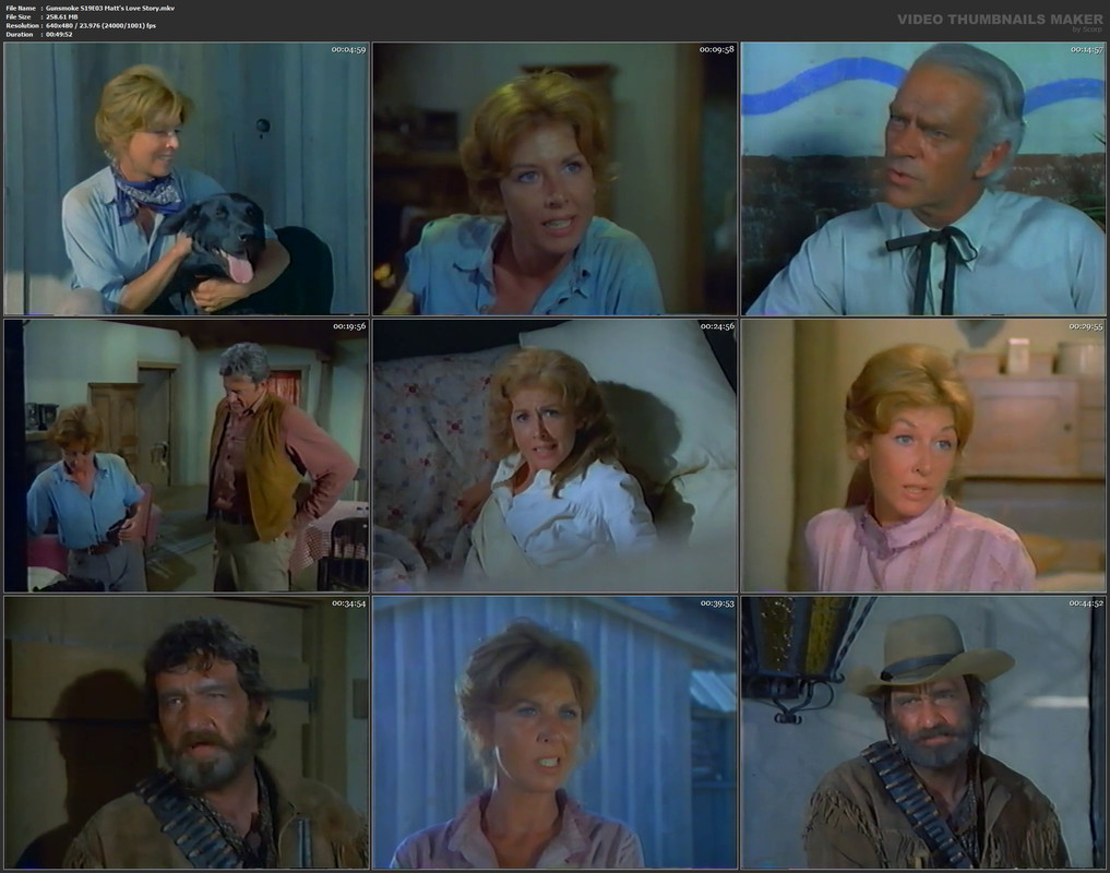 Gunsmoke S19E03 Matt's Love Story.mkv