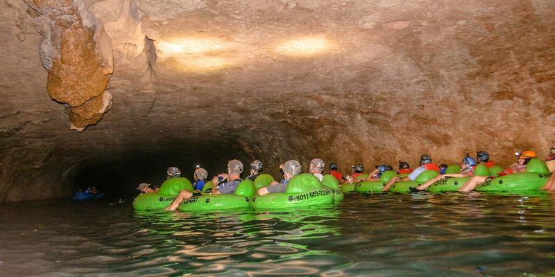 Full Day Exploration Mayan Temple Belize cave tubing and Zip Line