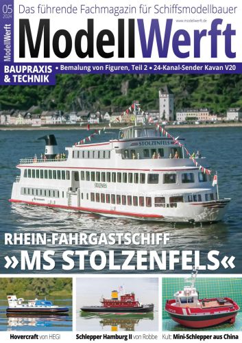 Cover: Modellwerft Magazin für Schiffsmodellbau No 05 Mai 2024