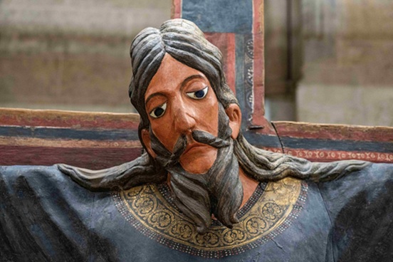 Terminato il restauro del Volto Santo, diretto dall’Opificio delle Pietre Dure. Sarà visibile dal 13 settembre nella Cattedrale di Lucca dans Articoli di Giornali e News Volto-Santo-di-Lucca