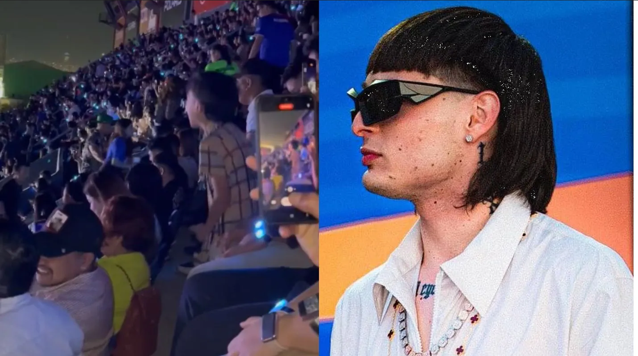 Niño baila como Peso Pluma en concierto y se hace viral