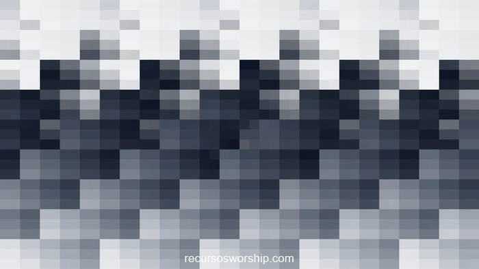 loop vj píxeles azul cobalto bandas horizontales