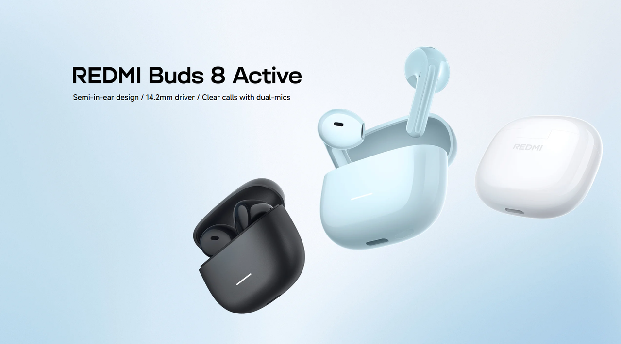Redmi Buds 8 Active Banner