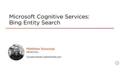 Microsoft Cognitive Services: Bing Entity Search