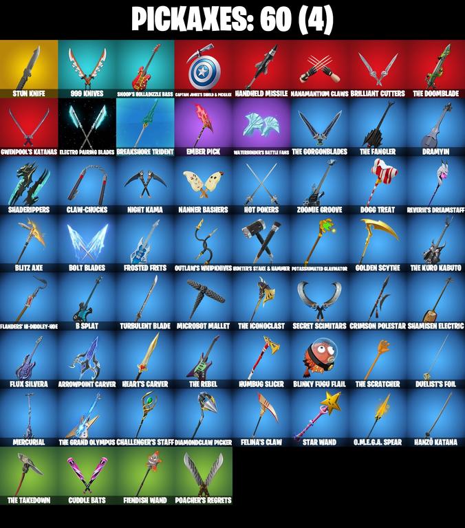 pickaxes comp