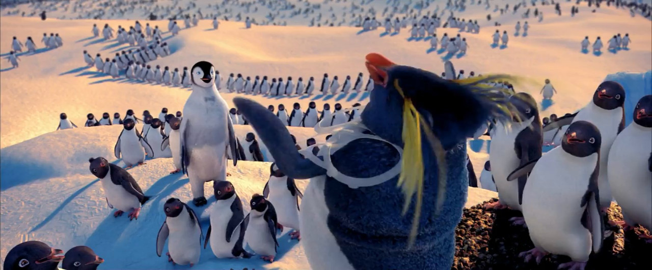 Happy Feet 2006 BluRay [Hindi + Tamil + English] 480p, 720p ESub Screenshot