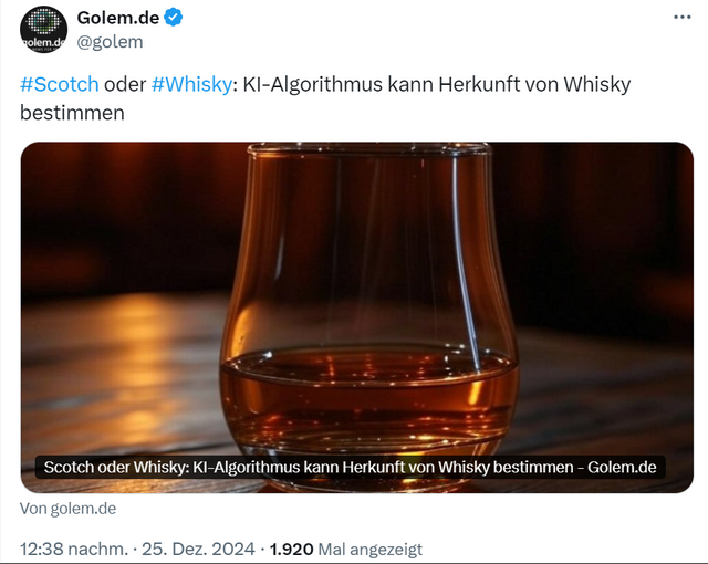 Wo kommt der Whisky her?