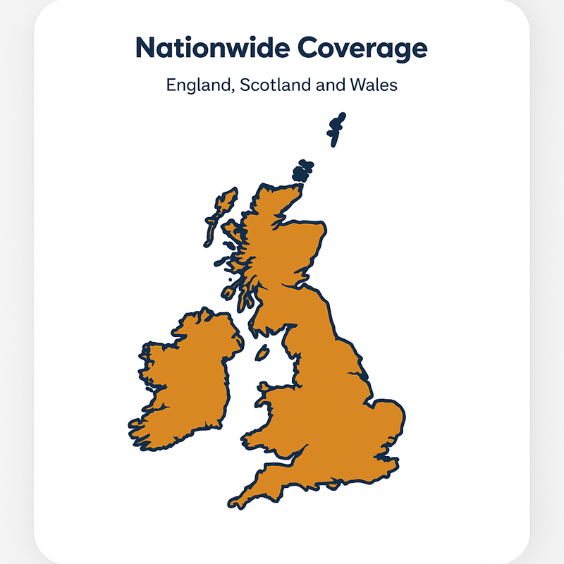 UK Coverage Map