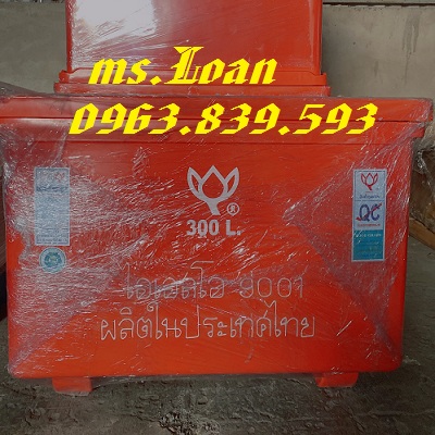 Thùng đá thái lan 300lit trữ hải sản thời gian dài. Lh 0963 839 593 Ms.Loan Thung-da-thai-lan-300lit-giu-lanh