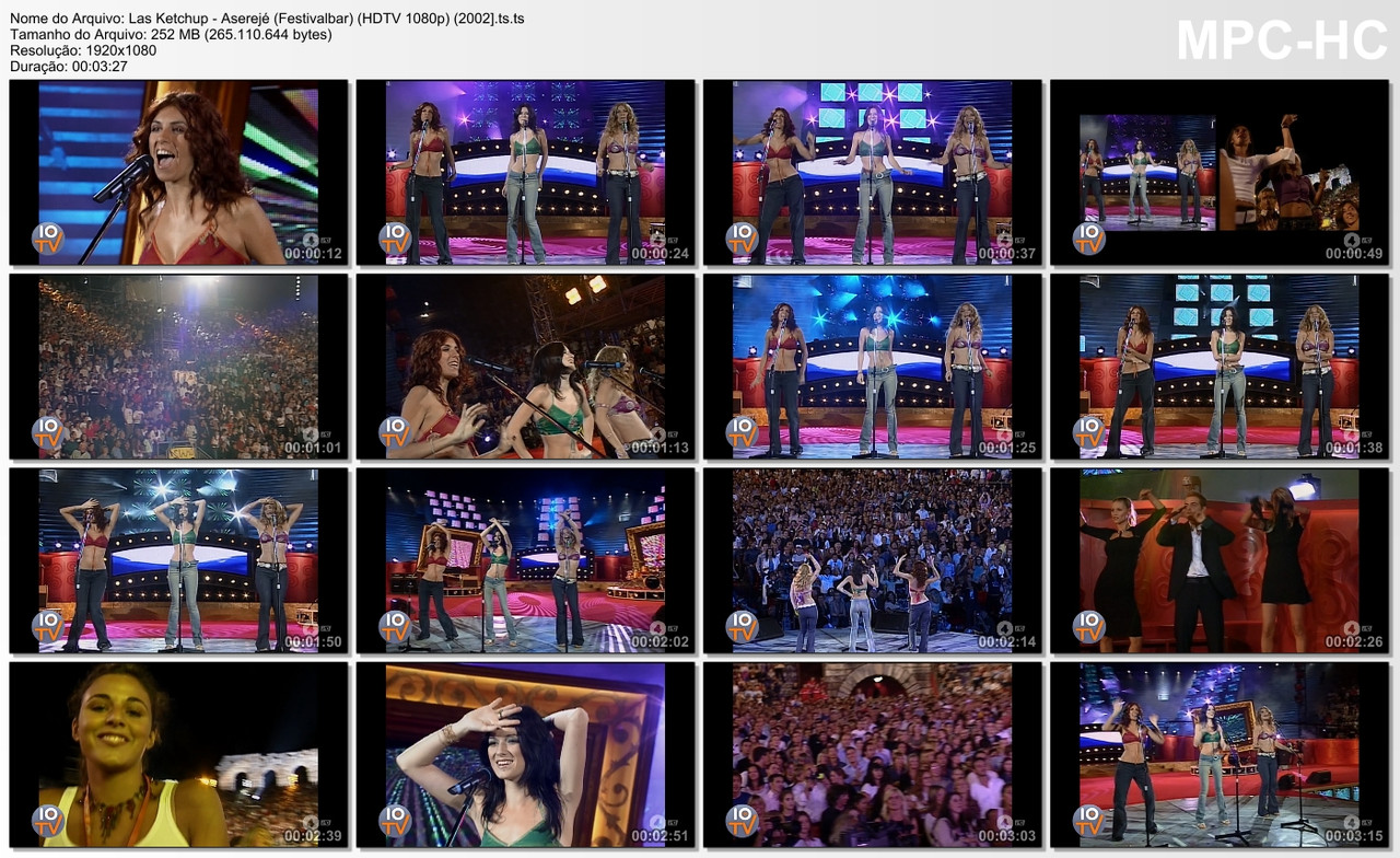 Las Ketchup - Aserejé (Festivalbar) (HDTV 1080p) (12.09.2002].ts
