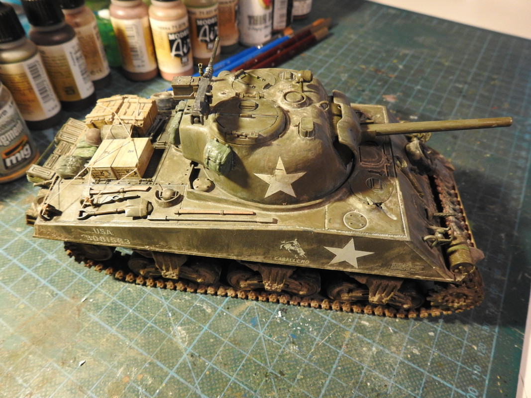 M4A3 Sherman, 1/35 Tamiya - Sida 2 DSCN0471