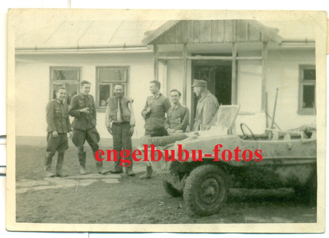 FOTO - FAHRZEUG - VW-SCHWIMMWAGEN - SCHWIMM-KÜBEL - OSTFRONT