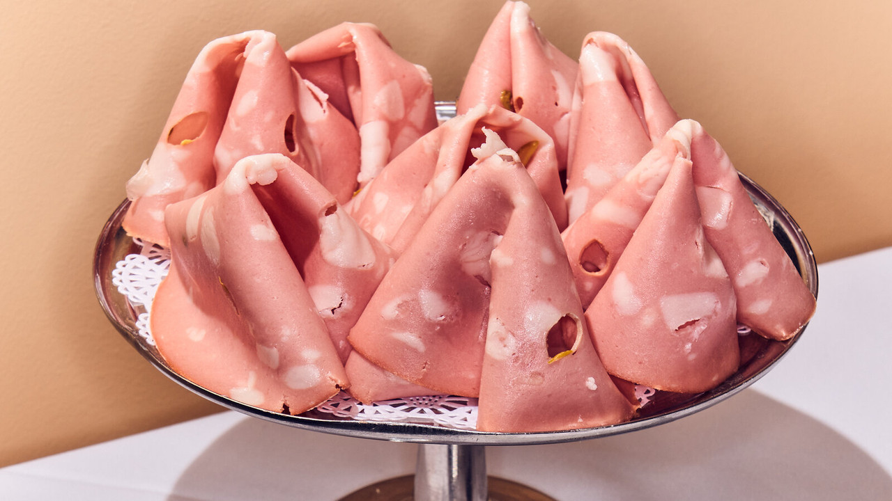 White Stuff In Mortadella Lunch Meat