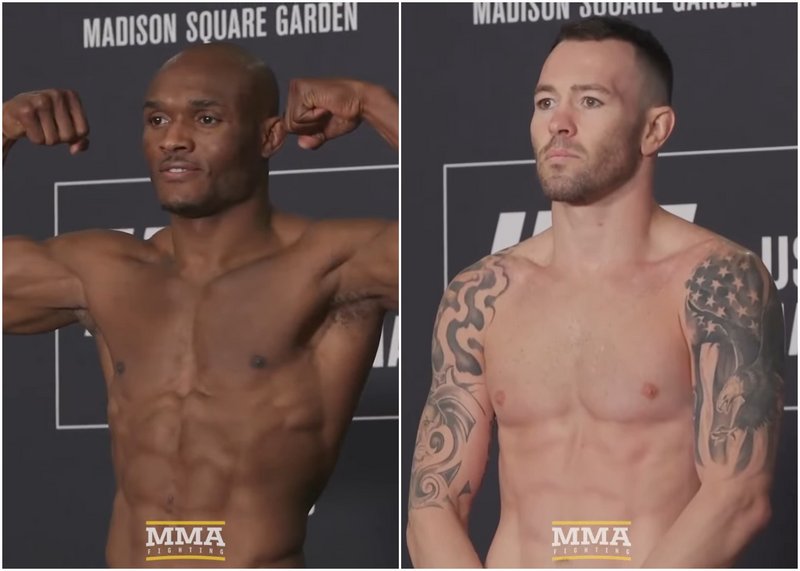 Кантар преди UFC 268