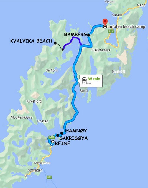 DÍA 8 – LOFOTEN: RAMBERG-KVALVIKA BEACH-HAMNØY-REINE-Subida al REINEBRINGEN - 12 días por Noruega: Bergen - Tromsø - Islas Lofoten - Oslo (1)
