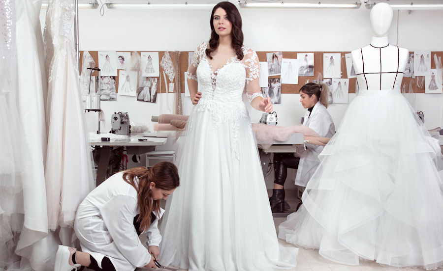 Sposa Curvy, la collezione inclusiva Sposa Senzataglia