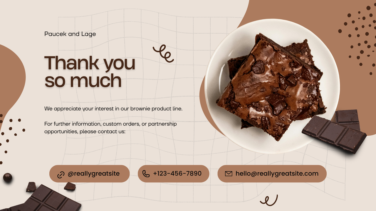 Brown and Beige Simple Product Presentation