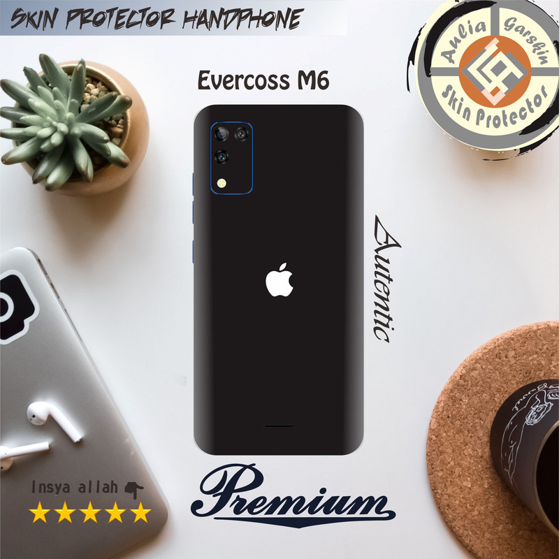 Garskin Hp Evercoss M6 Motif Iphone Black Free Custom Motif Lazada Indonesia