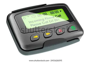 Pager anos 90 aparelho BIP comunicação antiga