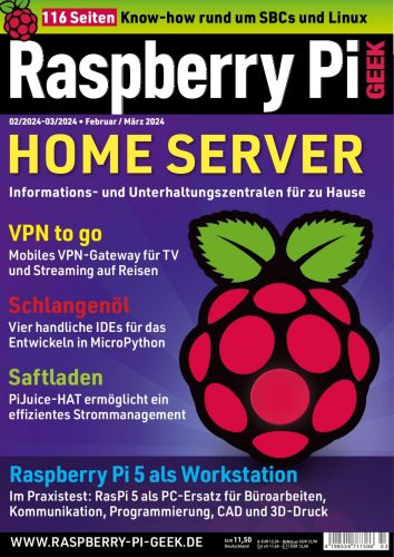Raspberry Pi Geek Magazin No 02 03 2024